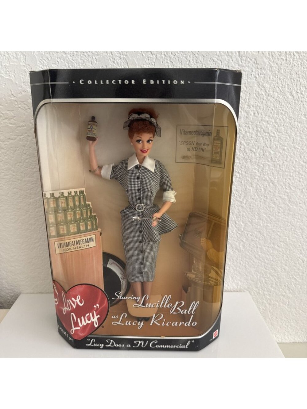 Barbie - I Love Lucy - Lucy Does a TV Commercial - Episode 30 - in box.